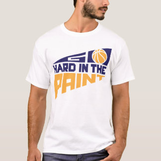 T-shirt Entrez dur dans la peinture