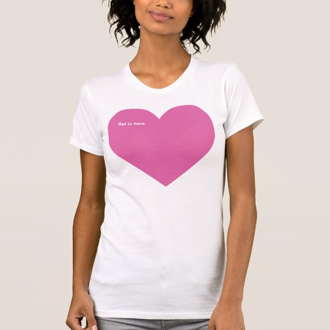 T-shirt Entrez ici (Devant)