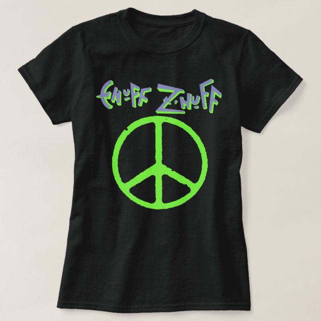 T-shirt Enuff Z Nuff American Rock Band 1989 Album Logo De (Design devant)