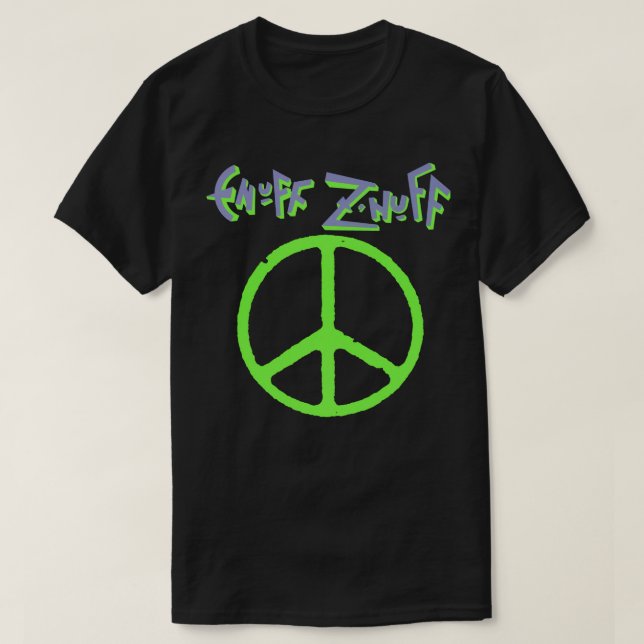 T-shirt Enuff Z Nuff American Rock Band 1989 Album Logo De (Design devant)