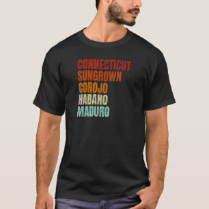 T-shirt Enveloppeurs de cigares Maduro Habano Corojo Conne