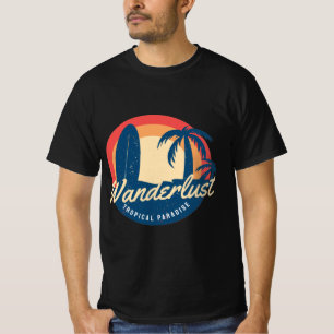 T-shirt Envie d'ailleurs Paradis Tropical
