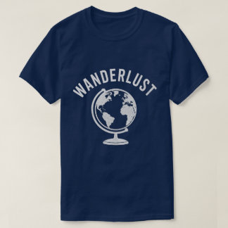 T-shirt Envie de Voyager Globe Vintage Explorateur de Voya