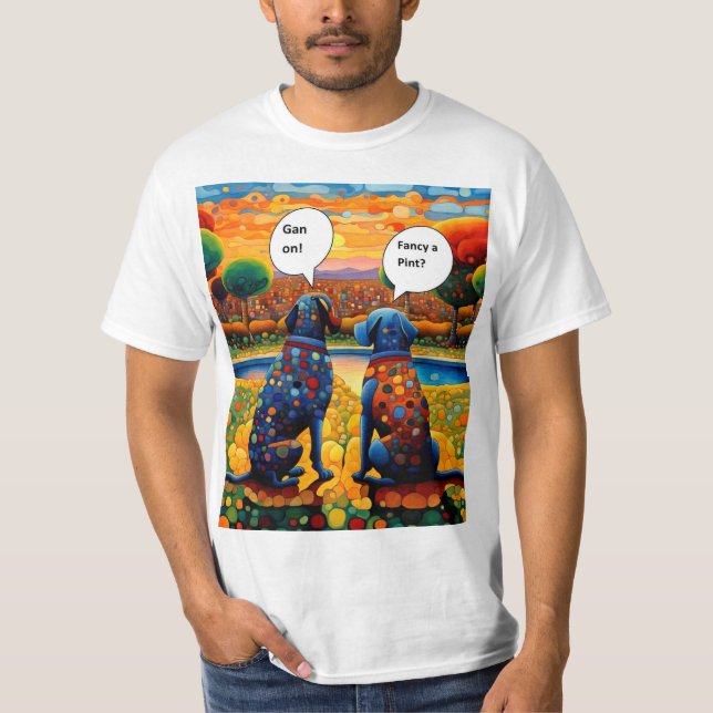 T-shirt Envie d'une pinte (Devant)