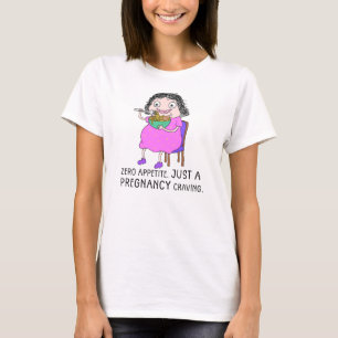 T-shirt Envies de grossesse drôles Dessin humoristique Nou