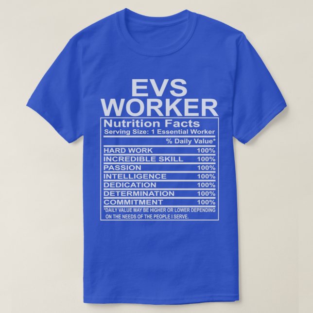 T-shirt Environmental Services Worker Appreciation Funny (Design devant)