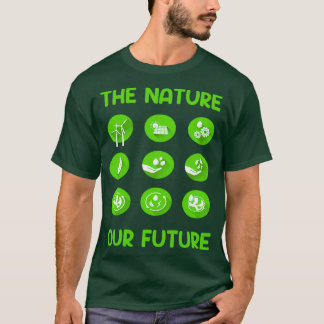 T-SHIRT ENVIRONNEMENT ÉCOLOGIQUE NATURE ÉNERGIE RENOUVELAB