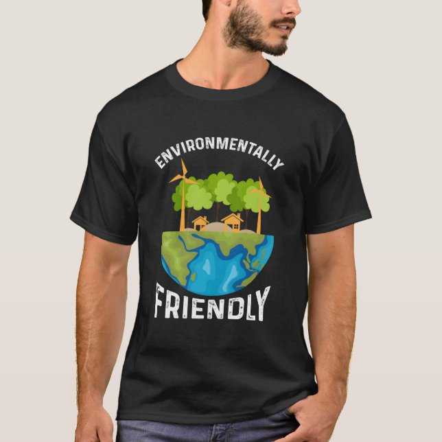 T-shirt Environtally Friendly Environt Environt (Devant)