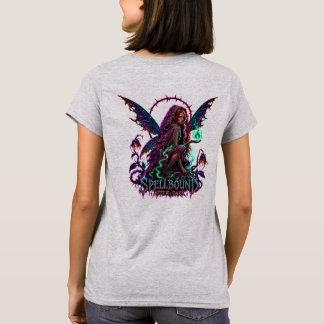 T-shirt Envoûté After Dark – Fée sorcière néon