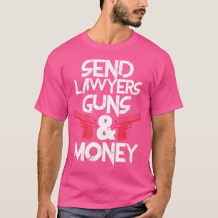 T-shirt Envoyer Avocats Armes Argent Drôle Avocat Avocat A