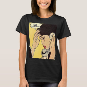T-shirt Envoyer juste Chocolat Vintage BD art