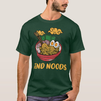 T-shirt Envoyer Noods Japonais, Noodle Ramen Pour Hommes F