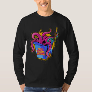 T-shirt Envoyer nouilles Octopus Kraken Tentacles Japonais
