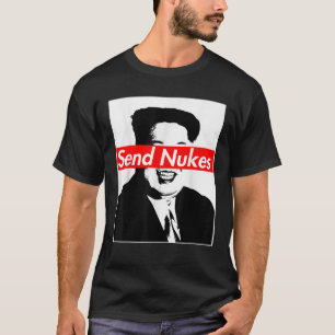 T-shirt Envoyer Nuages Rocket Man Kim Jong Un Corée Du Nor