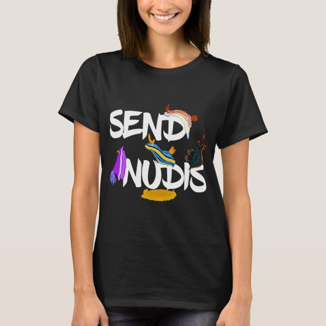 T-shirt Envoyer Nudis noir (Devant)