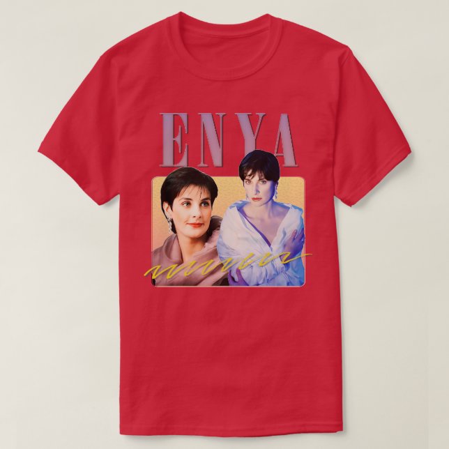 T-shirt Enya 90s esthétique (Design devant)