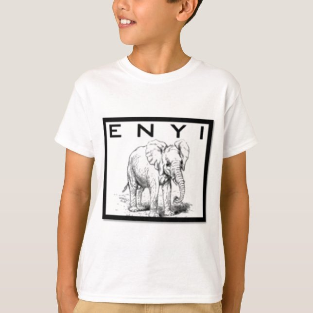 T-SHIRT ENYI (ÉLÉPHANT D'IGBO) (Devant)