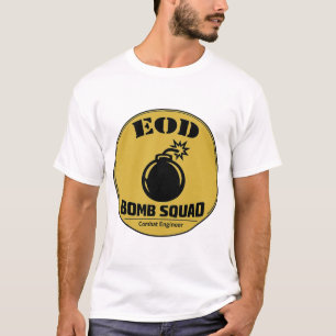 T-shirt EOD Bomb Squad Combat Engineer Tee