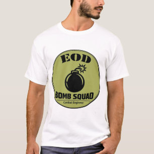 T-shirt EOD Bomb Squad Combat Engineer Tee