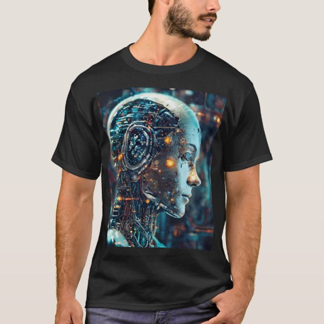 T-shirt Eon : Bridging Life and Artificiel Intelligence (Devant)
