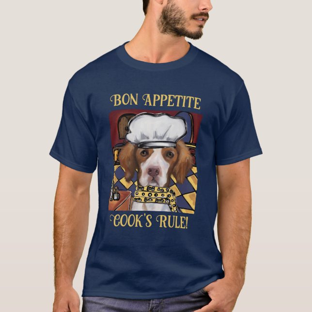 T-shirt Épagneul breton (Devant)