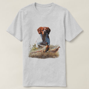 T-shirt Épagneul breton, Passion pour les oiseaux