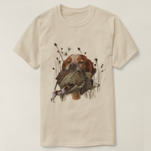 T-shirt Épagneul breton, Passion pour les oiseaux