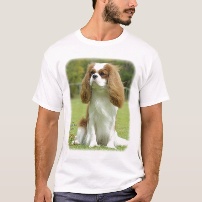 T-shirt Épagneul cavalier du Roi Charles (Devant)