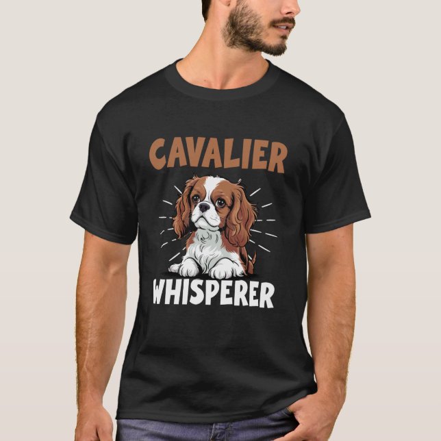 T-shirt Épagneul Cavalier King Charles (Devant)