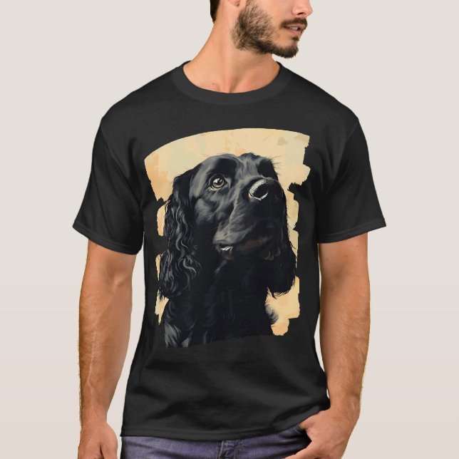 T-shirt Épagneul Cocker  (Devant)