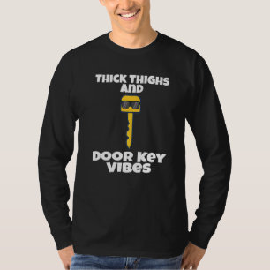T-shirt Épais Cuisses Et Vibes Clés De Porte Dork Dorky Pu