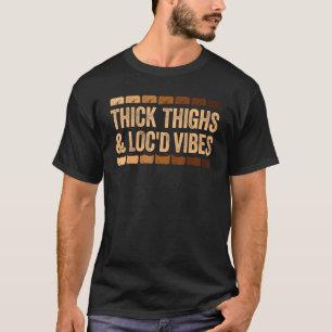 T-shirt Épais Cuisses Et Vibes Loc D T Black Pride