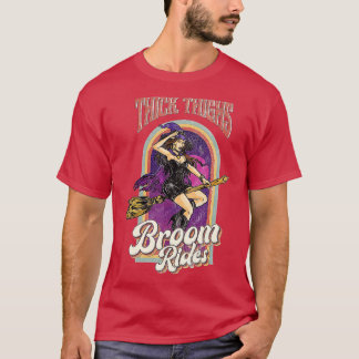 T-shirt Épais cuisses Vibes sorcière Tarot Halloween Gir