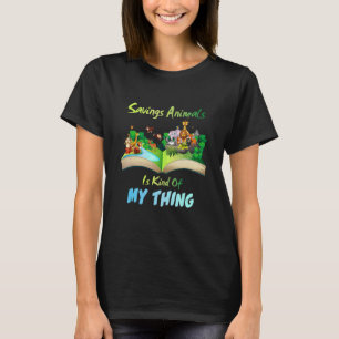 T-shirt Épargner Les Animaux C'Est Un Peu Ma Chose Les Ani