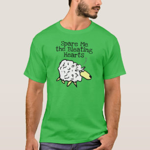 T-shirt Épargnez-moi les Coeurs Bleating - Moutons Design