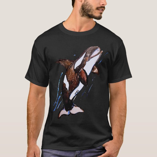 T-shirt épaulard (Devant)
