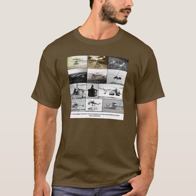 T-shirt Épaules d'hélicoptère de Giants (Devant)