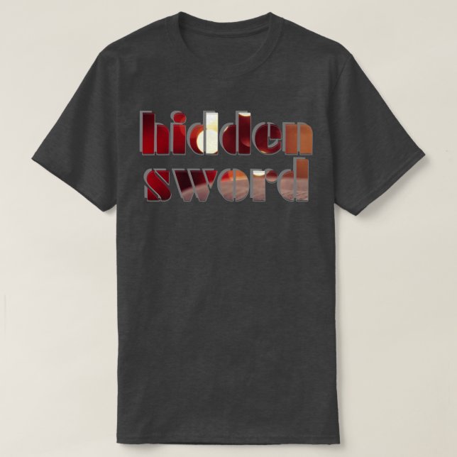 T-shirt épée cachée (Design devant)