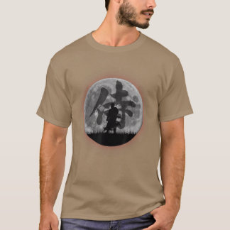 T-shirt Épée d'art japonaise Kendo Samouraï Combattant Vin