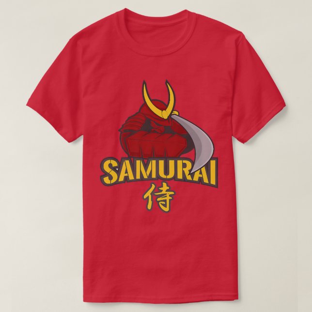 T-shirt Épée de combat Samurai (2) (Design devant)