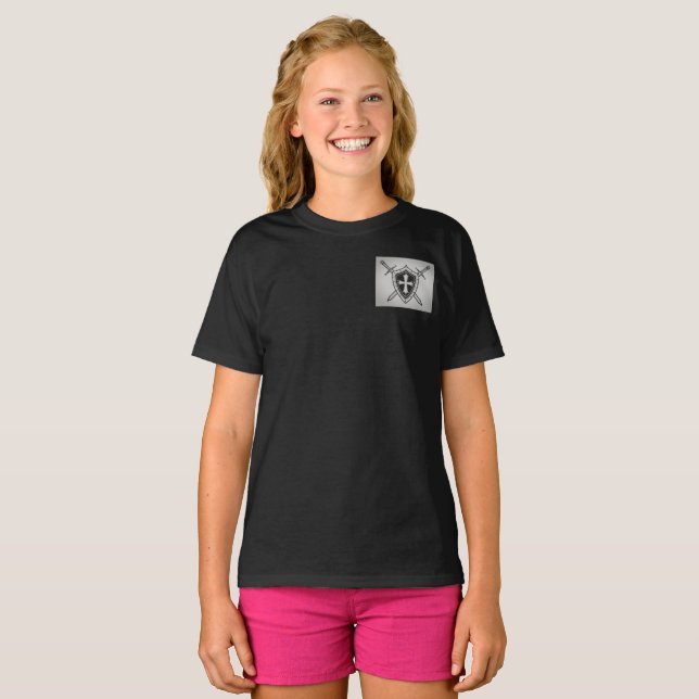 T-shirt Épée et Bouclier Eph. 6:11 (Devant entier)
