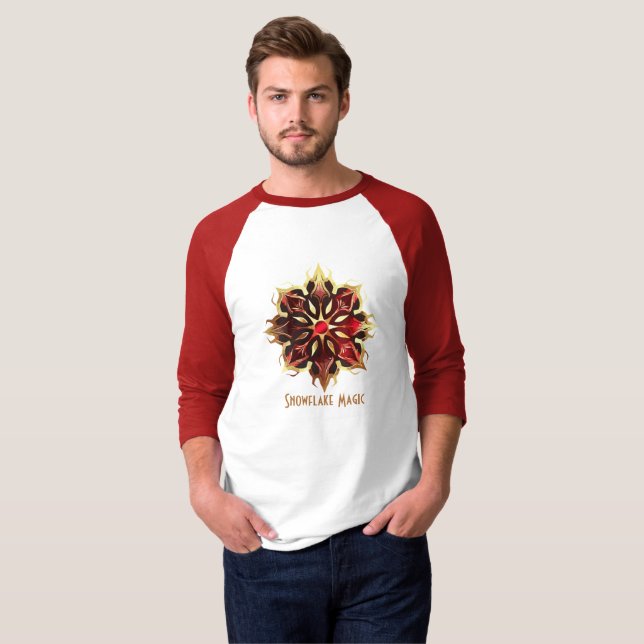 T-shirt Éperche arctique (Devant entier)