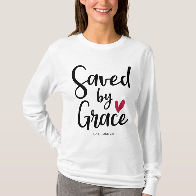 T-shirt Éphésiens 2:8 (Devant)