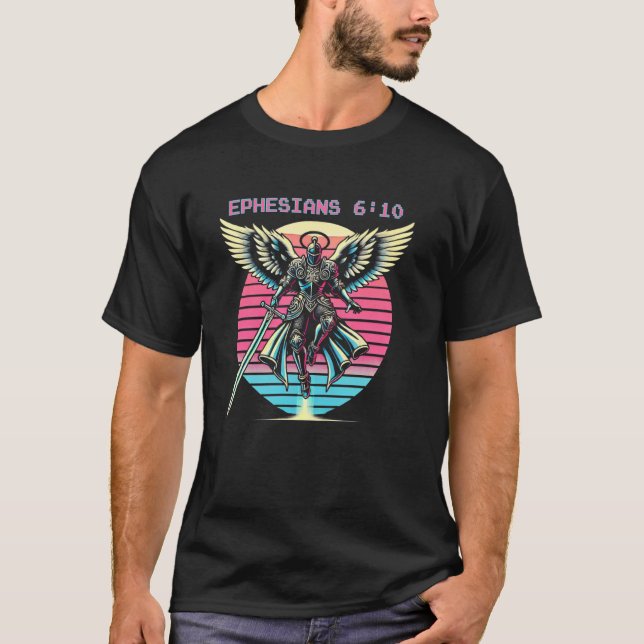 T-shirt Ephésiens 610 Ange Chevalier (Devant)