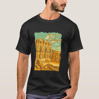 T-shirt Ephesus Turquie Voyager Voyager Voyager Me Retrouv