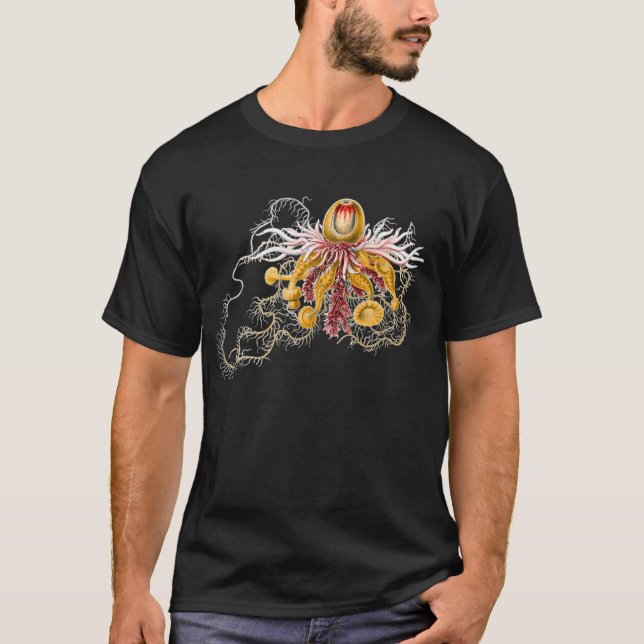 T-shirt Epibulia A Siphonophore - Un Invert Maritime Colon (Devant)