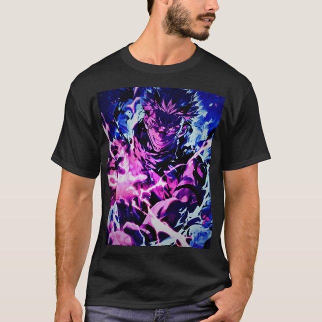 T-shirt "Epic Anime Art : Signature Print Tee" (Devant)