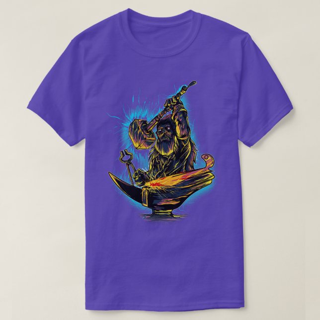 T-shirt Epic Blacksmith Hot Formé Knifemaker (Design devant)
