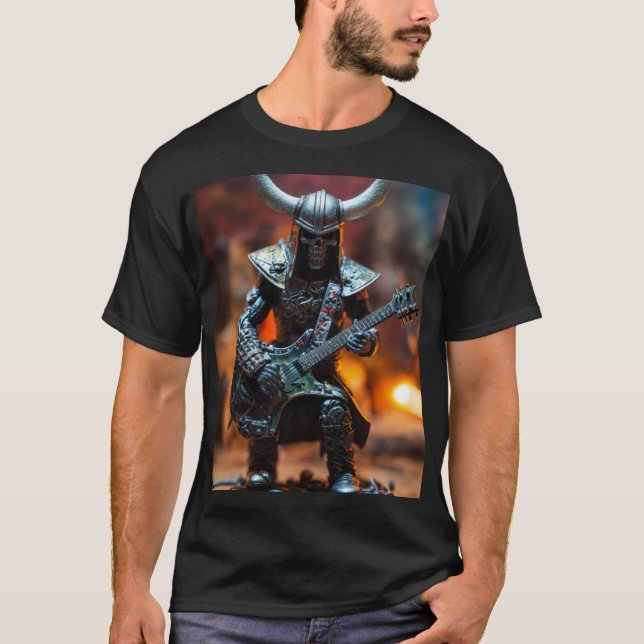 T-shirt Epic Death Metal Graphisme Tee- Libérer l'obscurit (Devant)
