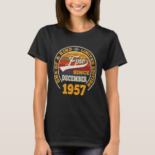 T-shirt Epic depuis décembre 1957 65e anniversaire 65 ans